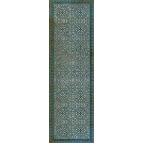 Pattern 21 Through the Looking Glass Vinyl Floorcloth