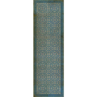 Pattern 21 Through the Looking Glass Vinyl Floorcloth