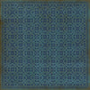 Spicher & Company Pattern 21 Zeitgeist Vinyl Floorcloth - USA-Made Rug | BSEID