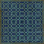 Spicher & Company Pattern 21 Zeitgeist Vinyl Floorcloth - USA-Made Rug | BSEID
