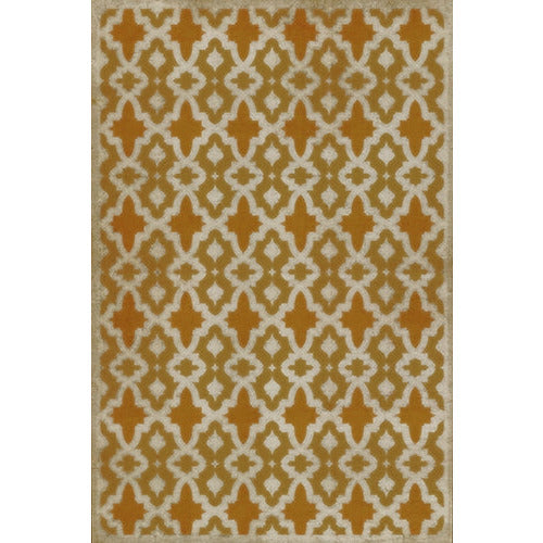 Pattern 31 House of the Rising Sun Vinyl Floorcloth (size options)