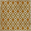 Pattern 31 House of the Rising Sun Vinyl Floorcloth (size options)