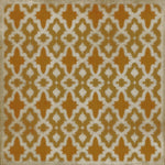 Pattern 31 House of the Rising Sun Vinyl Floorcloth (size options)