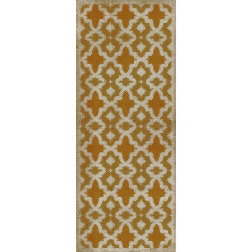 Pattern 31 House of the Rising Sun Vinyl Floorcloth (size options)