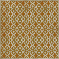Pattern 31 House of the Rising Sun Vinyl Floorcloth (size options)