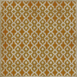 Pattern 31 House of the Rising Sun Vinyl Floorcloth (size options)