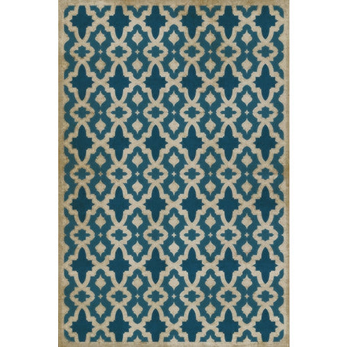 Pattern 31 The Blue Mosque Vinyl Floorcloth