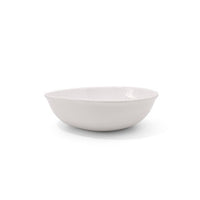 cream beaded rim melamine serving bowl set