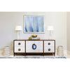 acrylic gold beveled mirror tray decor handles