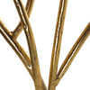 gold branches fireplace screen