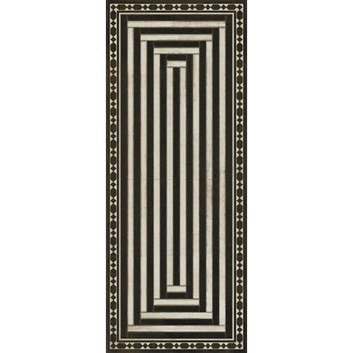Spicher & Company Pattern 18 Mandate of Heaven Vinyl Floorcloth