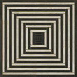 Designer Spicher & Company Pattern 18 The Emperor Vinyl Floorcloth | BSEID