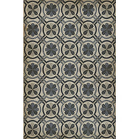 Pattern 19 Madame Curie Vinyl Floorcloth