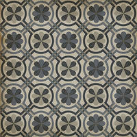 Pattern 19 Madame Curie Vinyl Floorcloth