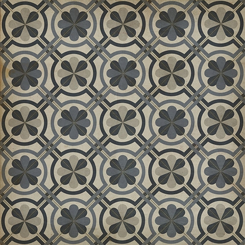 Pattern 19 Madame Curie Vinyl Floorcloth