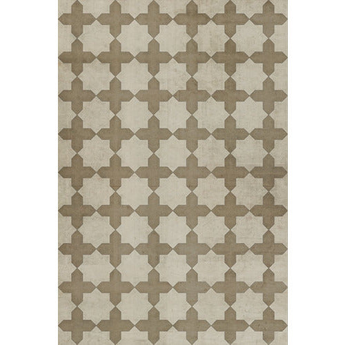 Spicher & Company Pattern 23 Nazareth Vinyl Floorcloth - USA-Made Rug | BSEID