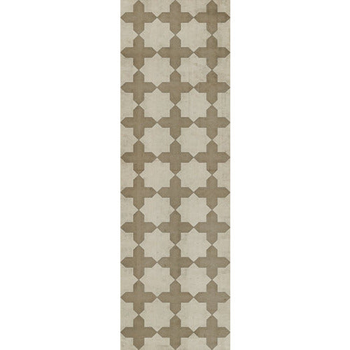 Spicher & Company Pattern 23 Nazareth Vinyl Floorcloth - USA-Made Rug | BSEID