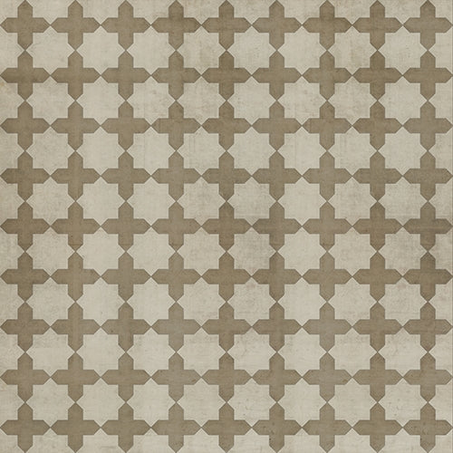 Spicher & Company Pattern 23 Nazareth Vinyl Floorcloth - USA-Made Rug | BSEID