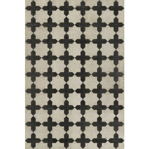 Luxury Designer Spicher & Company Pattern 23 Coptic Vinyl Floorcloth