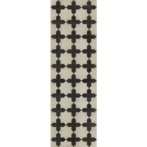 Luxury Designer Spicher & Company Pattern 23 Coptic Vinyl Floorcloth