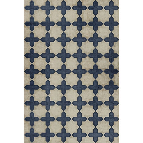 Pattern 23 It is in the Sky Vinyl Floorcloth