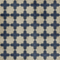 Pattern 23 It is in the Sky Vinyl Floorcloth