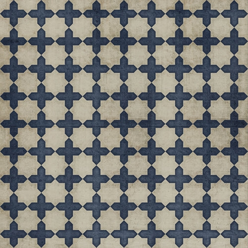 Pattern 23 It is in the Sky Vinyl Floorcloth