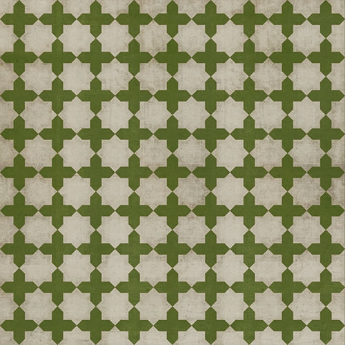 Designer Spicher & Company Pattern 23 Olive Tree Vinyl Floorcloth | BSEID