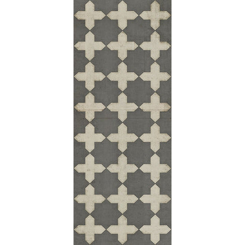 Spicher & Company Pattern 23 Samaritan Vinyl Floorcloth - USA-Made Rug | BSEID