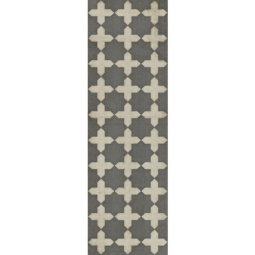 Spicher & Company Pattern 23 Samaritan Vinyl Floorcloth - USA-Made Rug | BSEID
