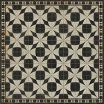 Spicher & Company Pattern 29 Voltaire Vinyl Floorcloth - USA-Made Rug | BSEID