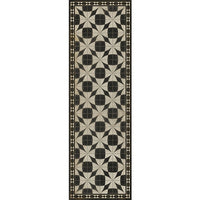 Spicher & Company Pattern 29 Voltaire Vinyl Floorcloth - USA-Made Rug | BSEID