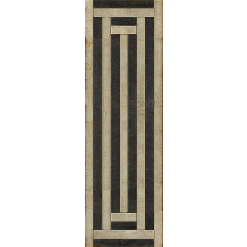 Luxury Designer Spicher & Company Pattern 30 Ming Vinyl Floorcloth