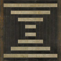 Pattern 30 Han Vinyl Floorcloth - Luxury USA-Made Rug | BSEID