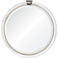 Designer Luxury Wall Hung Round Acrylic Mirror