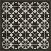 Spicher & Company Pattern 20 Stargazer Vinyl Floorcloth - USA-Made Rug | BSEID