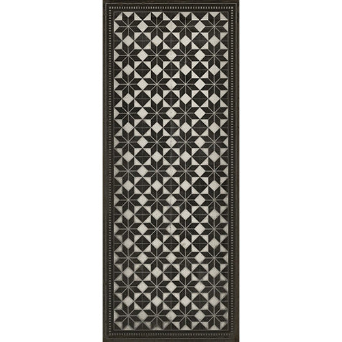Spicher & Company Pattern 20 Stargazer Vinyl Floorcloth - USA-Made Rug | BSEID