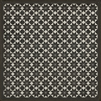 Spicher & Company Pattern 20 Stargazer Vinyl Floorcloth - USA-Made Rug | BSEID