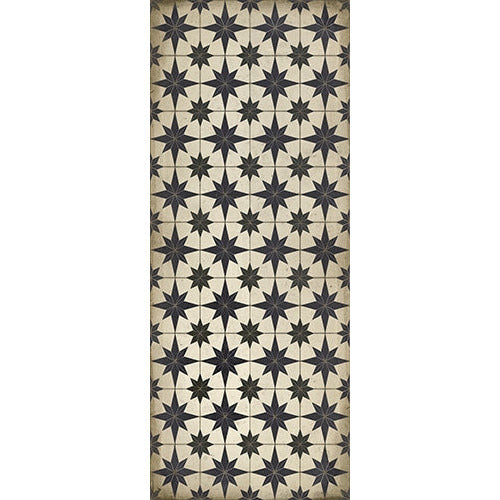 Spicher & Company Pattern 20 Astraea Vinyl Floorcloth - USA-Made Rug | BSEID