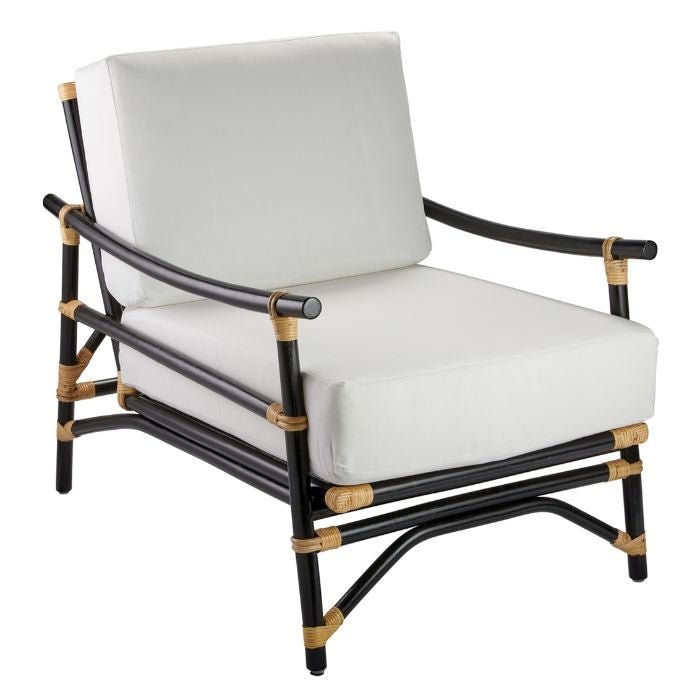 Unique dark wood chair