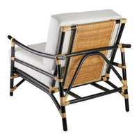Unique dark wood chair