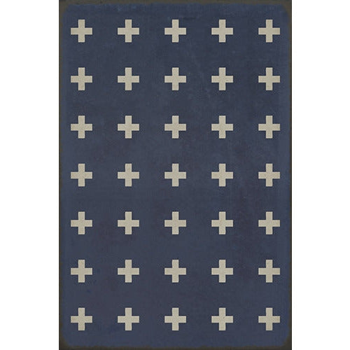 Luxury Designer Spicher & Company Pattern 24 Greece Vinyl Floorcloth