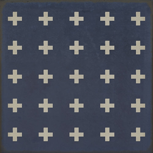 Luxury Designer Spicher & Company Pattern 24 Greece Vinyl Floorcloth