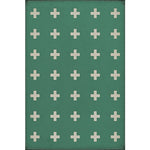 Luxury Designer Spicher & Company Pattern 24 Hydra Vinyl Floorcloth