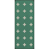Luxury Designer Spicher & Company Pattern 24 Hydra Vinyl Floorcloth