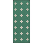 Luxury Designer Spicher & Company Pattern 24 Hydra Vinyl Floorcloth