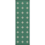 Luxury Designer Spicher & Company Pattern 24 Hydra Vinyl Floorcloth