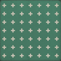 Luxury Designer Spicher & Company Pattern 24 Hydra Vinyl Floorcloth