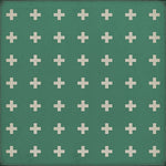 Luxury Designer Spicher & Company Pattern 24 Hydra Vinyl Floorcloth