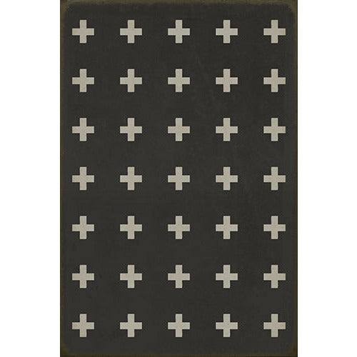 Luxury Designer Spicher & Company Pattern 24 Ionia Vinyl Floorcloth